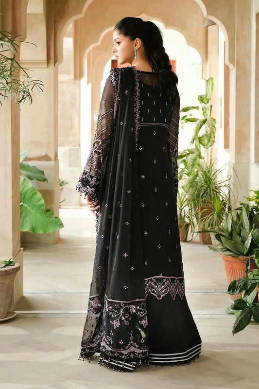 Picture of Raeesa - Inayat Luxury Embroidered Chiffon Collection - HU-55 - Unstitched - Available at Raja Sahib