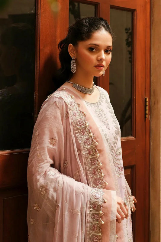 Picture of Raeesa - Inayat Luxury Embroidered Chiffon Collection - HU-56 - Unstitched - Available at Raja Sahib