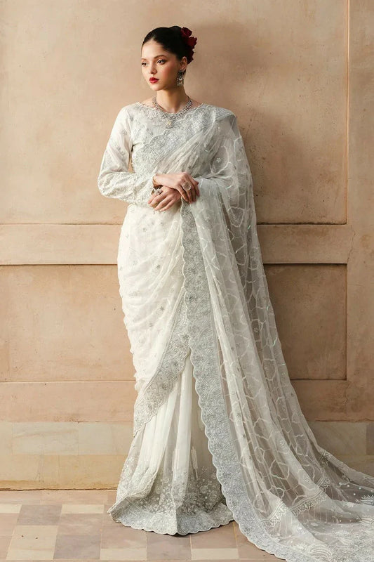 Picture of Raeesa - Inayat Luxury Embroidered Chiffon Collection - HU-57 - Unstitched - Available at Raja Sahib