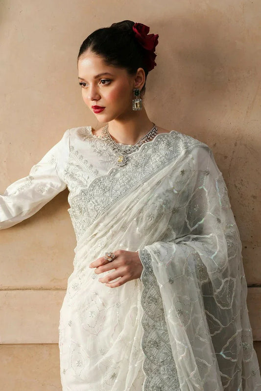 Picture of Raeesa - Inayat Luxury Embroidered Chiffon Collection - HU-57 - Unstitched - Available at Raja Sahib