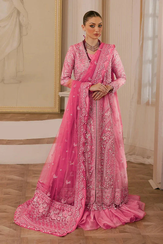 Picture of Raeesa - Ada Luxury Chiffon Collection - HU-44 Rosella - Unstitched - Available at Raja Sahib