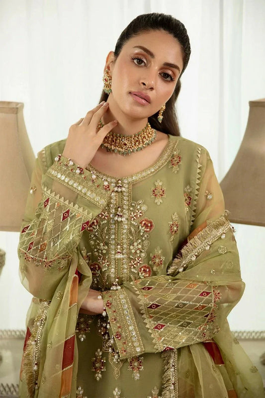 Picture of Raeesa - Dehleez Luxury Chiffon Collection Vol 4 - D-1032 - Unstitched - Available at Raja Sahib