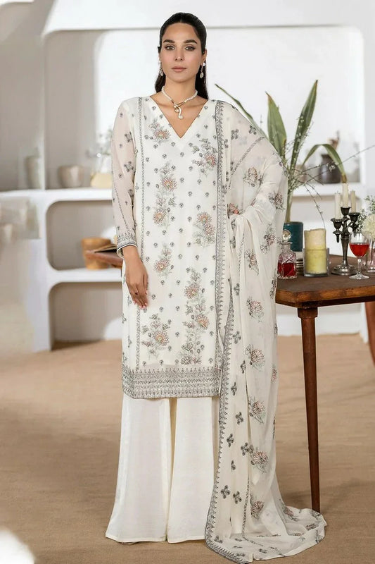 Picture of Noor e Fajar - Bakhtawar Embroidered Chiffon Collection Vol 2 - SN-116 - Unstitched - Available at Raja Sahib