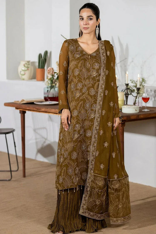 Picture of Noor e Fajar - Bakhtawar Embroidered Chiffon Collection Vol 2 - SN-119 - Unstitched - Available at Raja Sahib