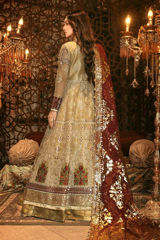 Picture of Raeesa - Nooraniyat Wedding Edition - D1-Camel Golden Skin - Unstitched - Available at Raja Sahib