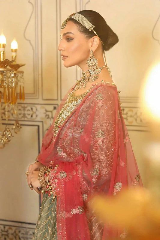 Picture of Raeesa - Nooraniyat Wedding Edition - D5-Mint Green - Unstitched - Available at Raja Sahib