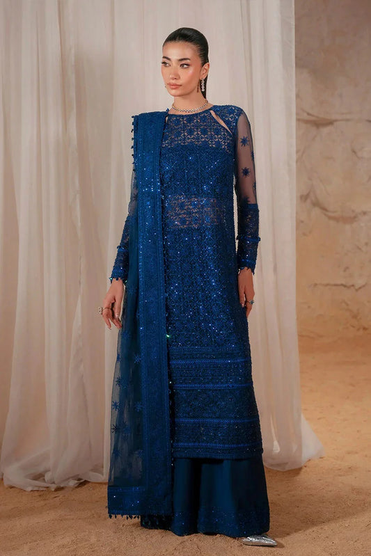 Picture of Zarizaa - Blink Wedding Festivities - ZB07-3UNE03B-TERRA - Unstitched - Available at Raja Sahib