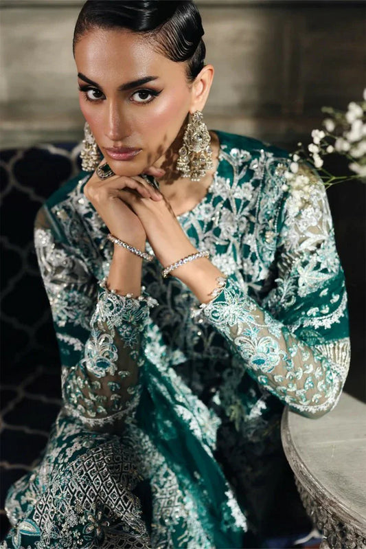 Picture of Rajbari - Sage Luxury Formals - D 03-Celina - Unstitched - Available at Raja Sahib