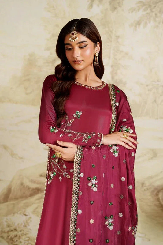 Picture of Zarif - Saheera Hand Embellished Edit - ZRF-SHE-02 Shamma - Unstitched - Available at Raja Sahib