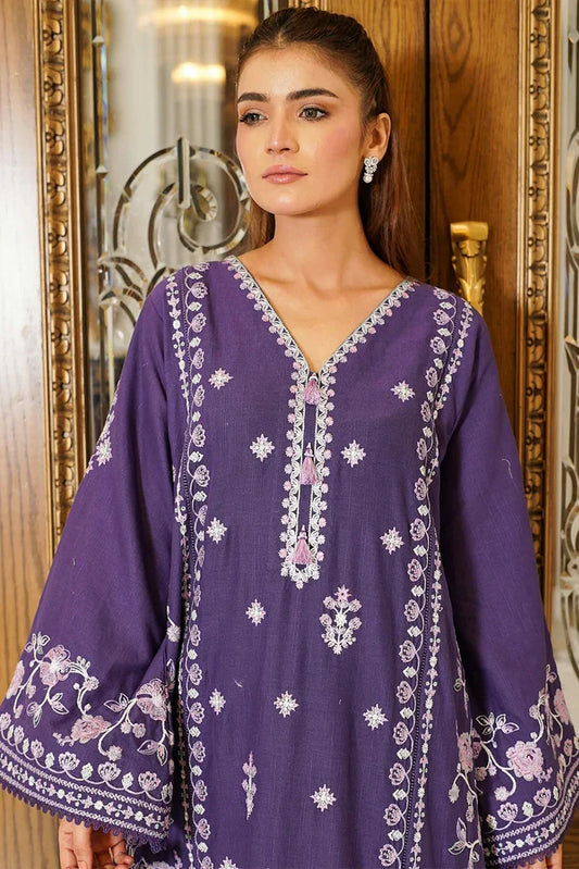 Picture of Zyna - Winter Elegance Collection - 01-VIRA - Unstitched - Available at Raja Sahib