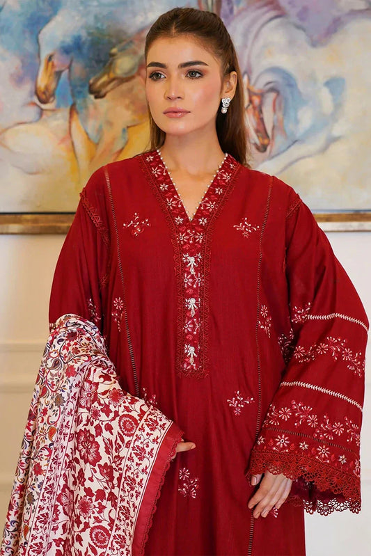 Picture of Zyna - Winter Elegance Collection - 02-RHEA - Unstitched - Available at Raja Sahib
