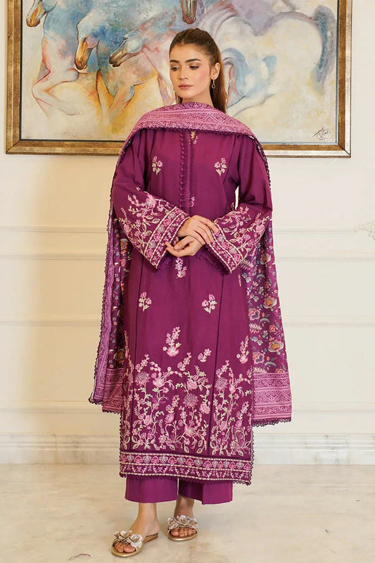 Picture of Zyna - Winter Elegance Collection - 04-ZYRA - Unstitched - Available at Raja Sahib