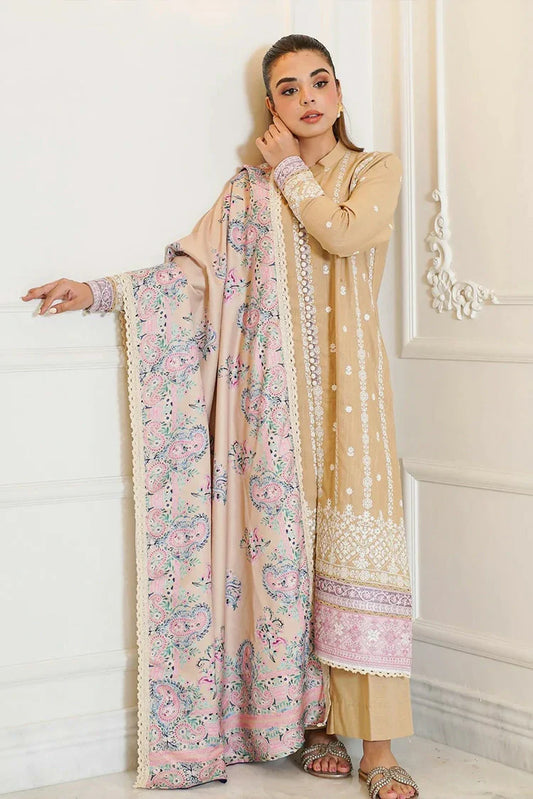 Picture of Zyna - Winter Elegance Collection - 05-IVRA - Unstitched - Available at Raja Sahib