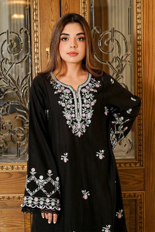 Picture of Zyna - Winter Elegance Collection - 07-NOIR - Unstitched - Available at Raja Sahib