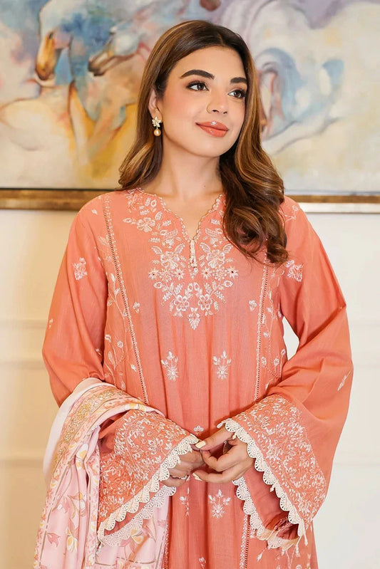 Picture of Zyna - Winter Elegance Collection - 08-ESMA - Unstitched - Available at Raja Sahib