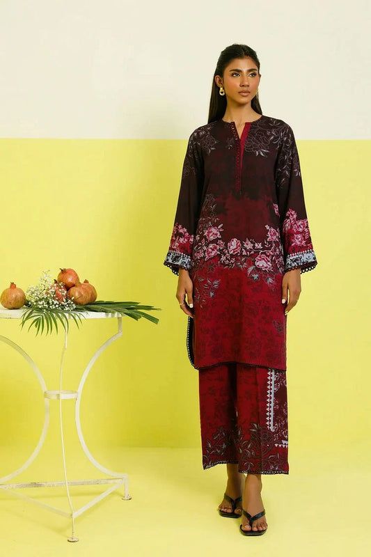 Picture of Sahar - Elara Fall Winter 2 Piece Printed Collection - AW1-25-26-Twilight Bliss - Unstitched - Available at Raja Sahib