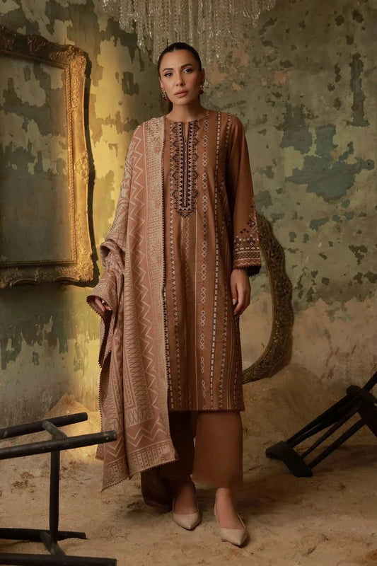 Picture of Sahar - Fall Embroidered Edit - AW1-25-15-Desert Glow - Unstitched - Available at Raja Sahib