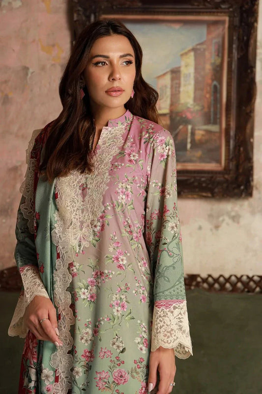 Picture of Sahar - Fall Embroidered Viscose Edit - AW1-25-20-Aurora Bloom - Unstitched - Available at Raja Sahib