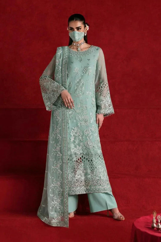 Picture of Flossie - Kohinoor Luxury Chiffon Collection - KOH-102 - Unstitched - Available at Raja Sahib
