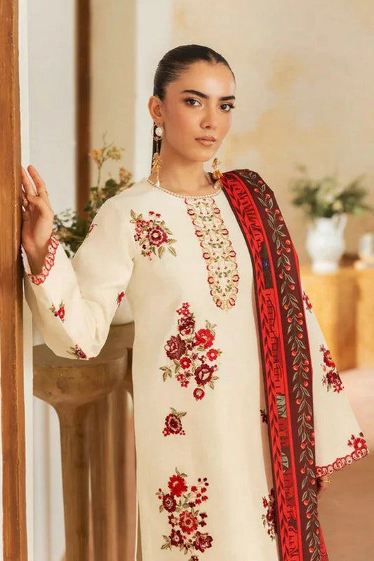 Picture of Rajbari - Nissa Marina Premium Winter Collection - Design 01 - Unstitched - Available at Raja Sahib