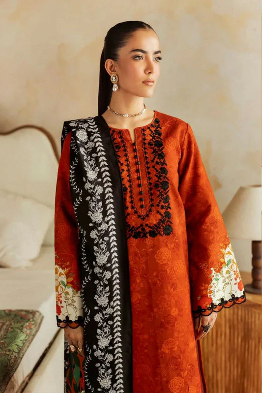 Picture of Rajbari - Nissa Marina Premium Winter Collection - Design 06 - Unstitched - Available at Raja Sahib
