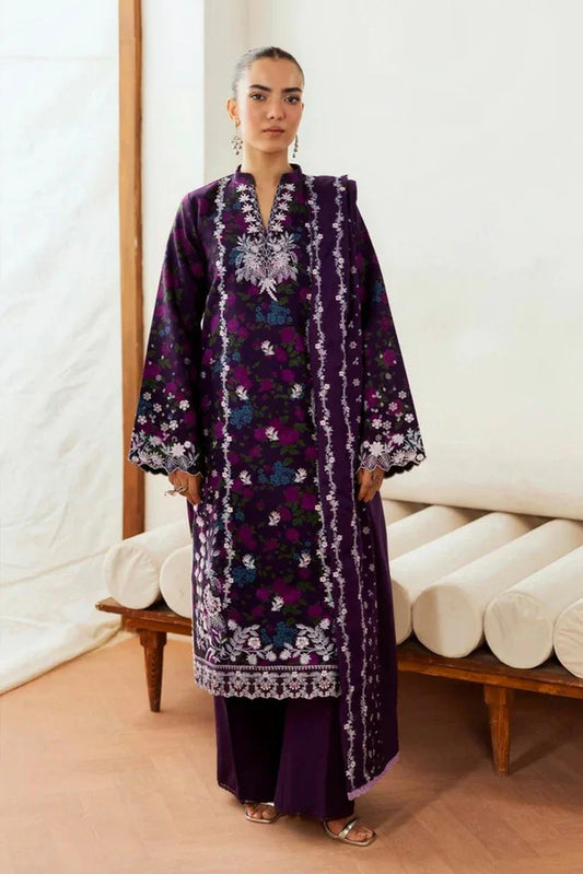 Picture of Rajbari - Nissa Marina Premium Winter Collection - Design 07 - Unstitched - Available at Raja Sahib