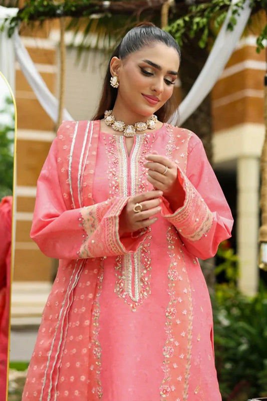Picture of Rang Rasiya - Luxe Silk Edit - D10-Gazal - Unstitched - Available at Raja Sahib
