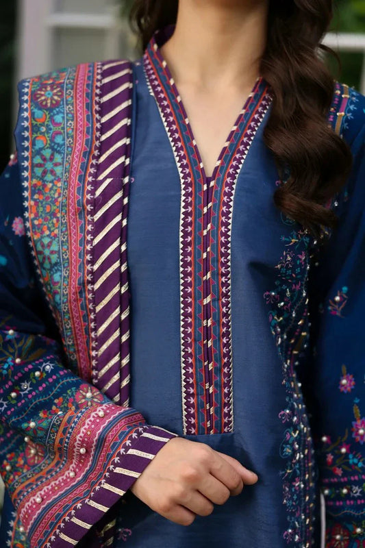 Picture of Rang Rasiya - Luxe Silk Edit - D04-Sharmeen - Unstitched - Available at Raja Sahib