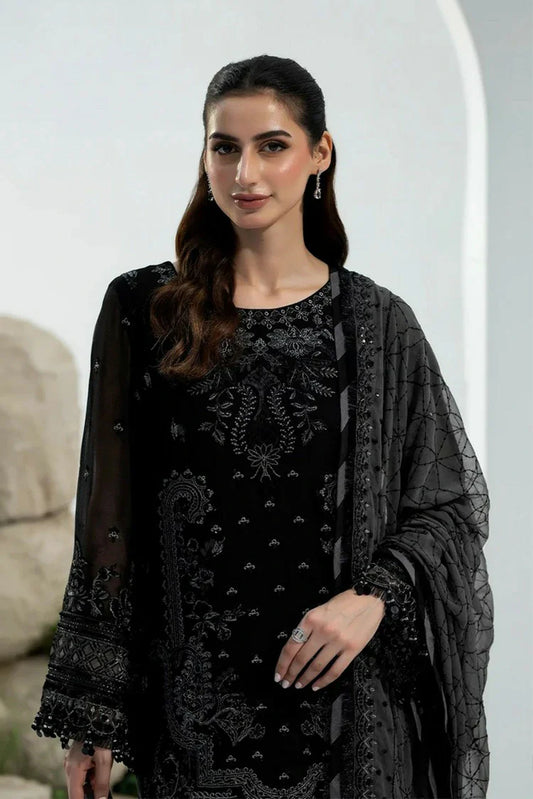 Picture of Noor e Fajar - Zahra Luxury Festive Chiffon Collection - ZR-10 - Unstitched - Available at Raja Sahib