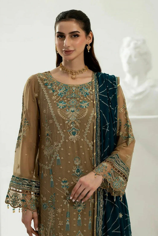 Picture of Noor e Fajar - Zahra Luxury Festive Chiffon Collection - ZR-03 - Unstitched - Available at Raja Sahib