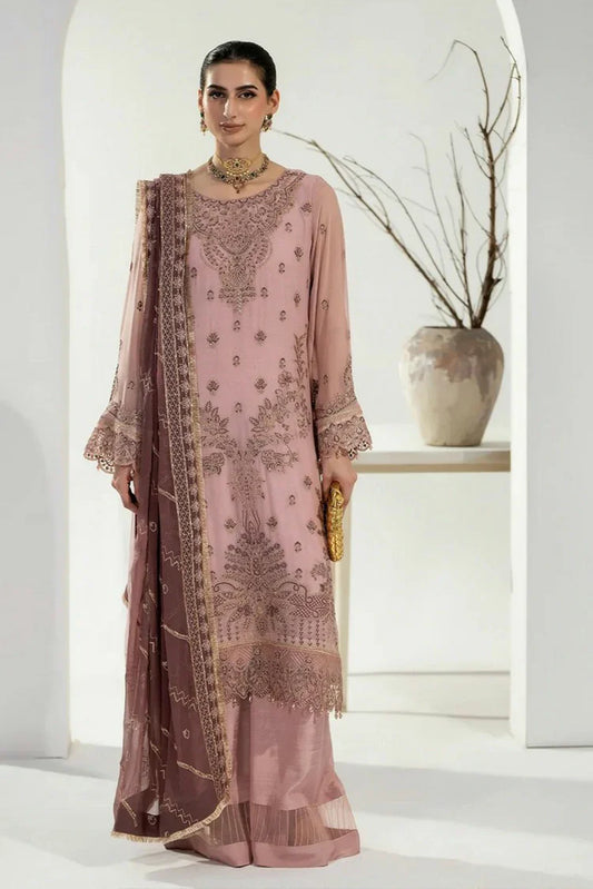 Picture of Noor e Fajar - Zahra Luxury Festive Chiffon Collection - ZR-07 - Unstitched - Available at Raja Sahib