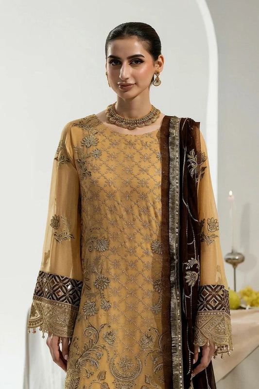 Picture of Noor e Fajar - Zahra Luxury Festive Chiffon Collection - ZR-09 - Unstitched - Available at Raja Sahib