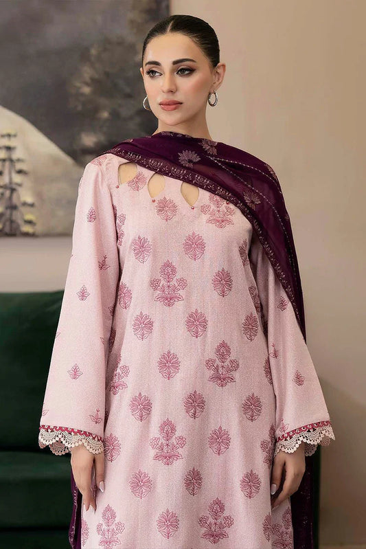 Picture of Noor e Fajar - Marjjan Embroidered Karandi Collection - KR-244 - Unstitched - Available at Raja Sahib