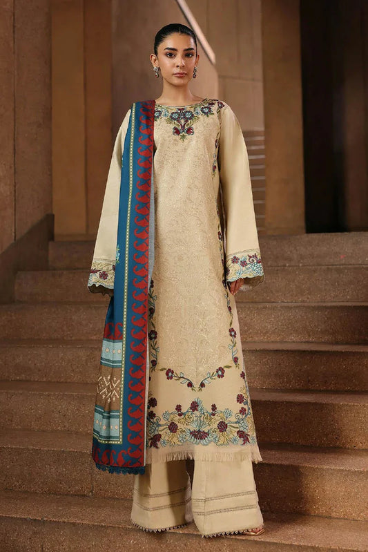 Picture of Rajbari - Winter Shawl Edit - Design 05 - Unstitched - Available at Raja Sahib