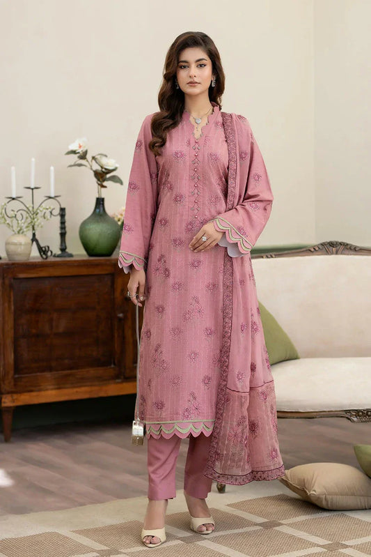 Picture of Noor e Fajar - Nisha Embroidered Winter Raw Silk Collection - IS-001 - Unstitched - Available at Raja Sahib