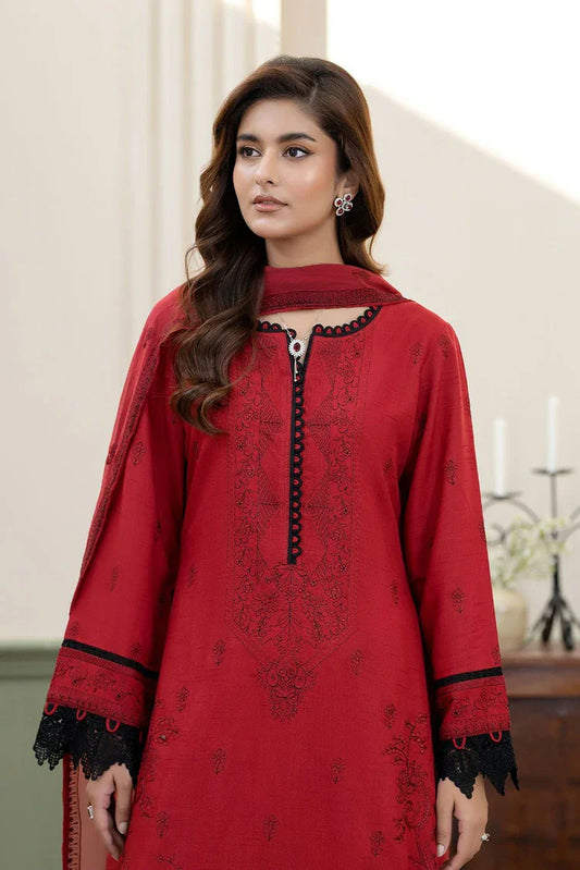 Picture of Noor e Fajar - Nisha Embroidered Winter Raw Silk Collection - IS-004 - Unstitched - Available at Raja Sahib