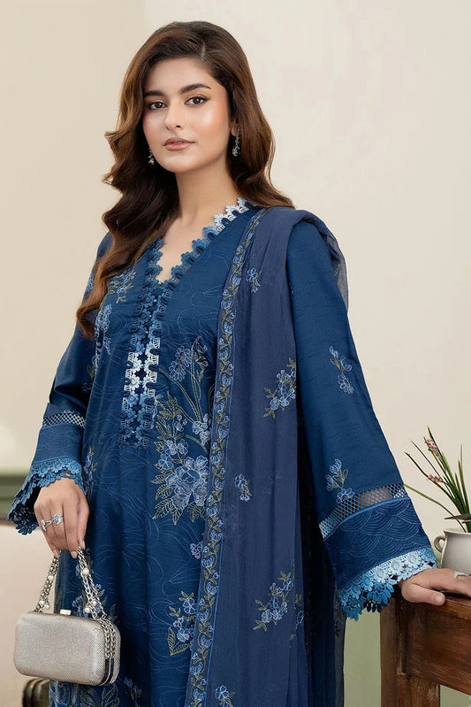 Picture of Noor e Fajar - Nisha Embroidered Winter Raw Silk Collection - IS-005 - Unstitched - Available at Raja Sahib