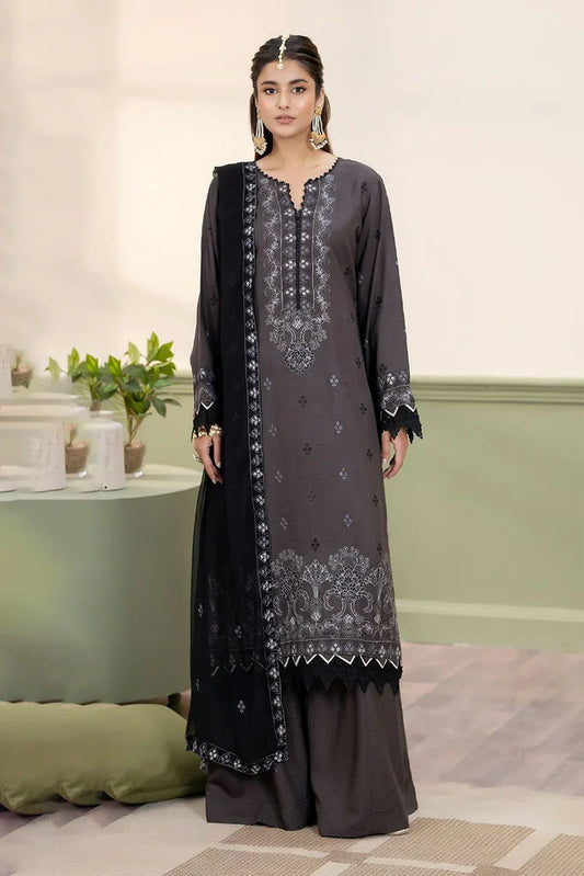 Picture of Noor e Fajar - Nisha Embroidered Winter Raw Silk Collection - IS-008 - Unstitched - Available at Raja Sahib