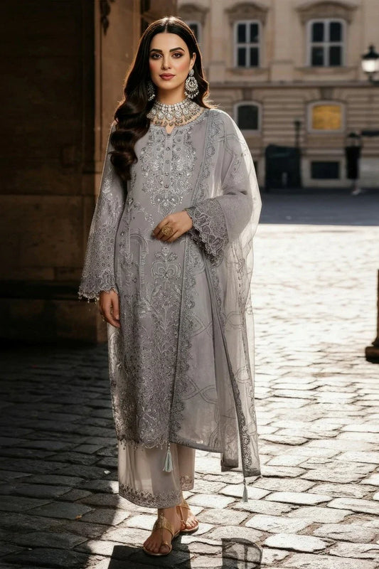 Picture of Imrozia - Mehr e Mah Fall Istanbul Collection - I-248 Feray - Unstitched - Available at Raja Sahib