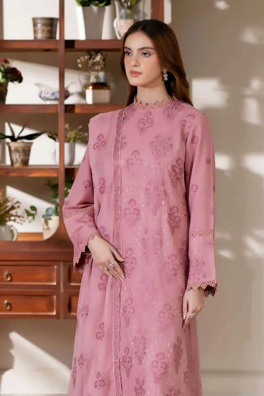 Picture of Noor e Fajar - Miraal Embroidered Plain Karandi Collection - KR-254 - Unstitched - Available at Raja Sahib