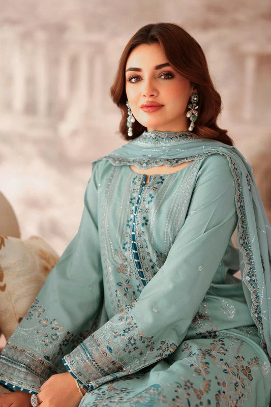 Picture of Ramsha - Aangan Luxury Rawsilk Collection Vol 2 - AA-204 - Unstitched - Available at Raja Sahib