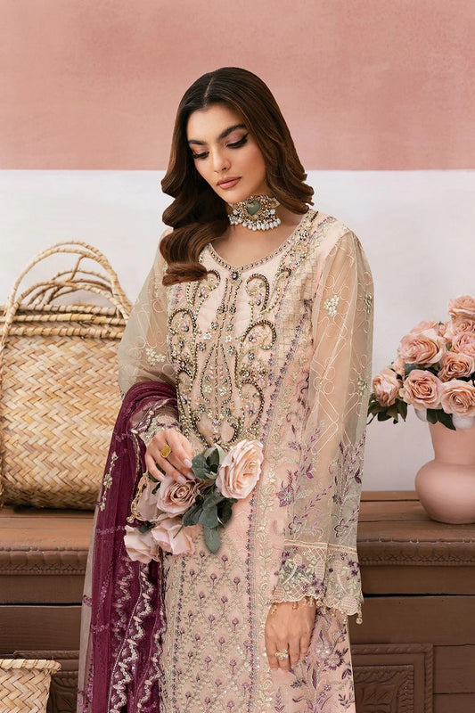 Ramsha - Minhal Embroidered Collection Vol 13 - M-1301 - Unstitched