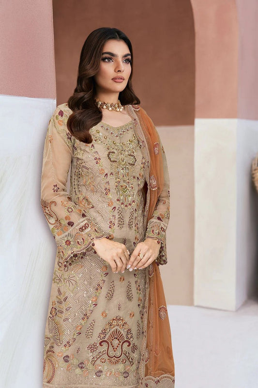 Ramsha - Minhal Embroidered Collection Vol 13 - M-1305 - Unstitched
