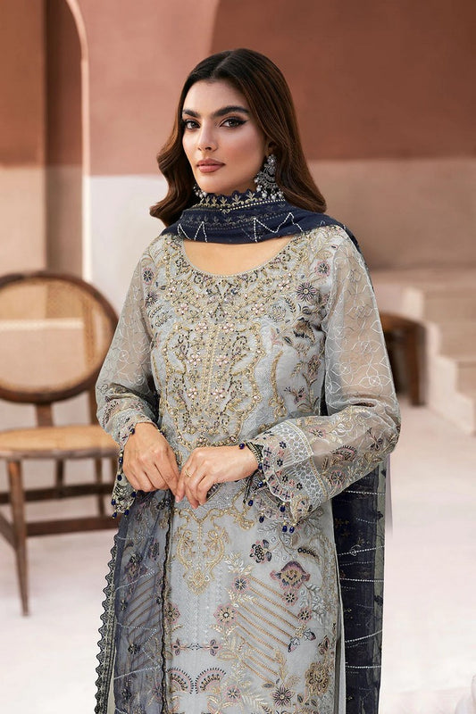 Ramsha - Minhal Embroidered Collection Vol 13 - M-1309 - Unstitched