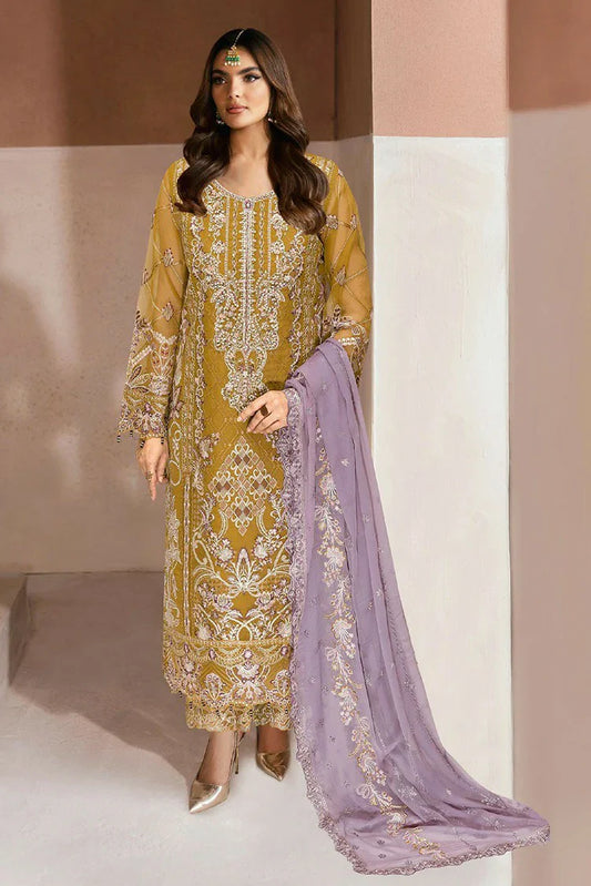 Ramsha - Minhal Embroidered Collection Vol 13 - M-1310 - Unstitched