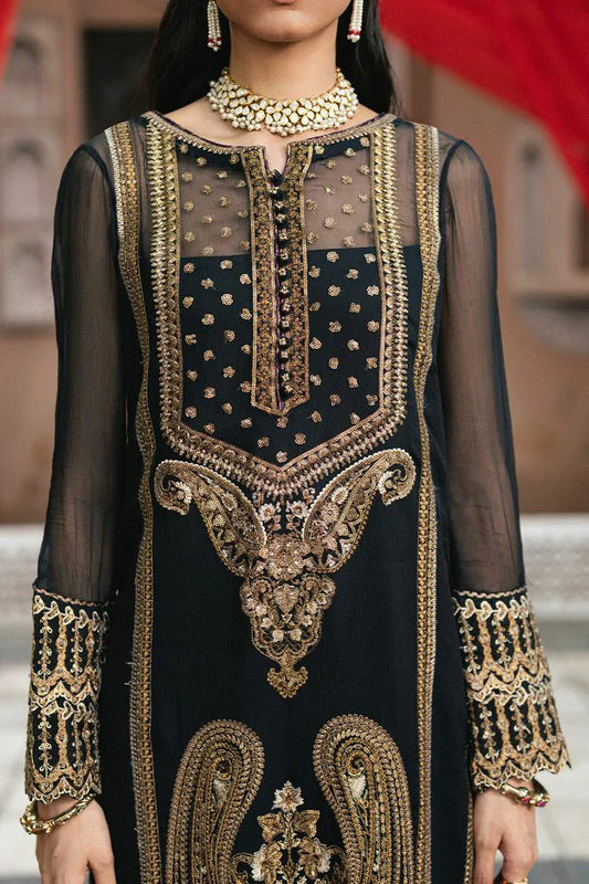 Freesia - Amel Luxury Chiffon Collection - GAYA-FSU5648 - Unstitched