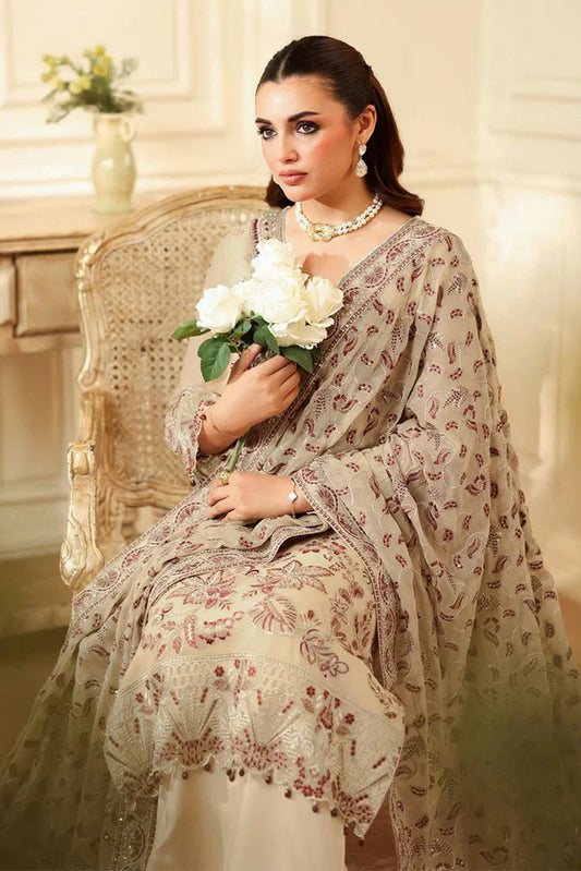 Ramsha - Dastak Luxury Chiffon Collection Vol 4 - T-401 - Unstitched