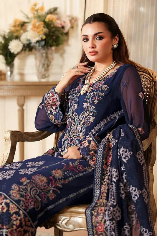 Ramsha - Dastak Luxury Chiffon Collection Vol 4 - T-408 - Unstitched