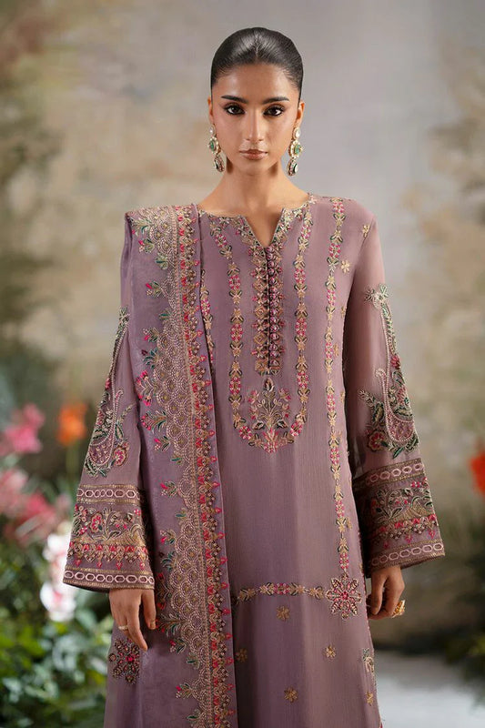 Freesia - Luxury Chiffon Collection - ONANIA-FWU5698 - Unstitched