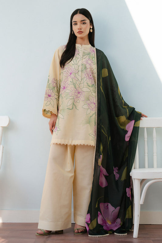 Picture of Zara Shahjahan - Coco Lawn Collection - BLOOM-1B - Available at Raja Sahib